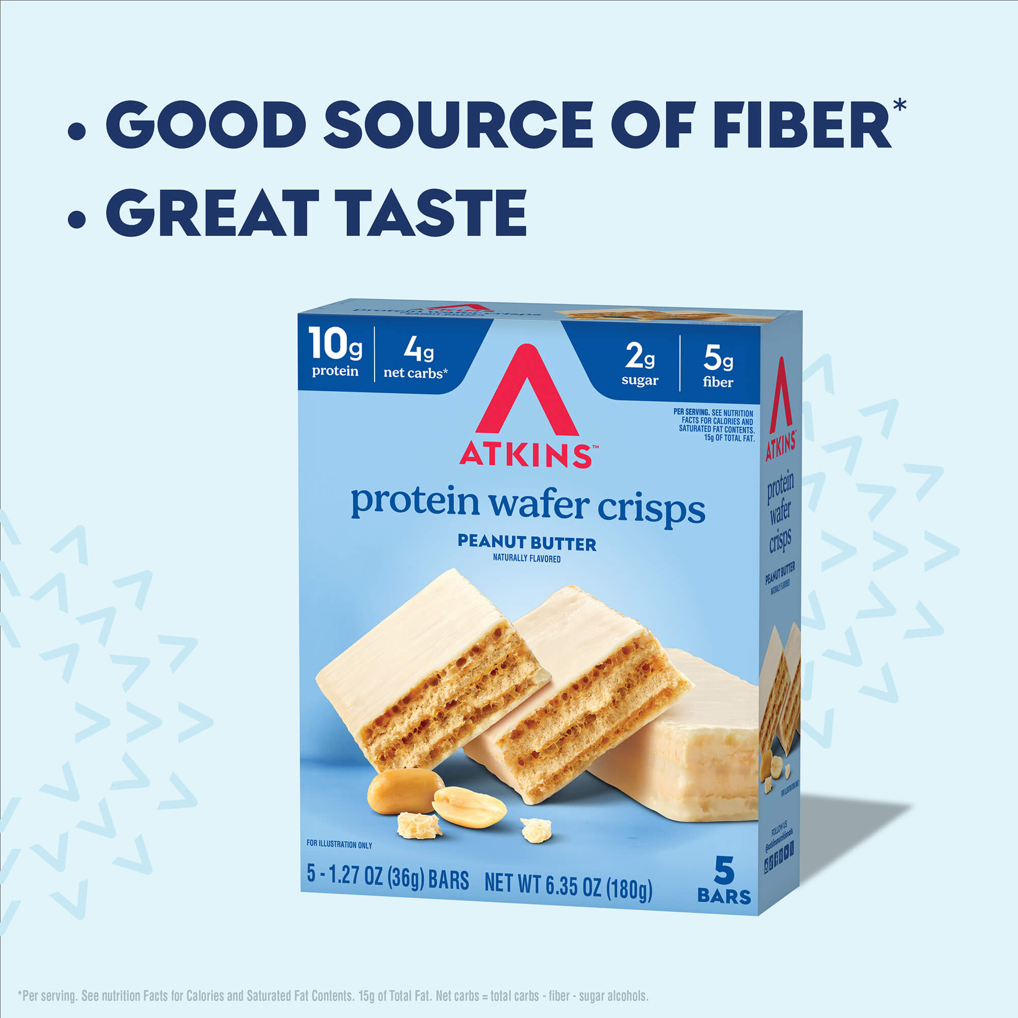 Peanut Butter Protein Wafer Crisps - Image 4